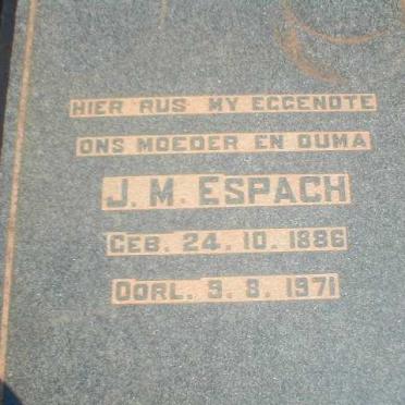 ESPACH J.M. 1886-1971