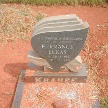 KRAUSE Hermanus Lukas 1926-1979