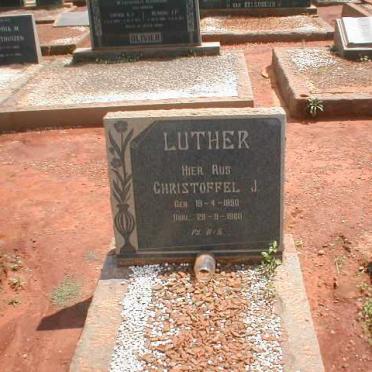 LUTHER Christoffel J. 1890-1960