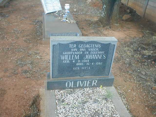 OLIVIER Willem Johannes 1909-1982