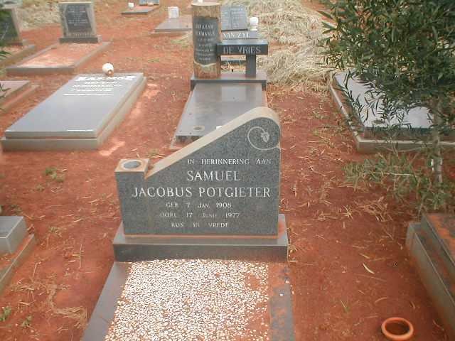 POTGIETER Samuel Jacobus 1908-1977