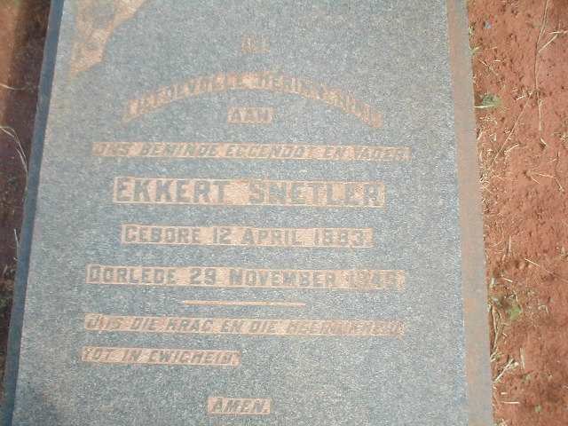 SNETLER Ekkert 1883-1945
