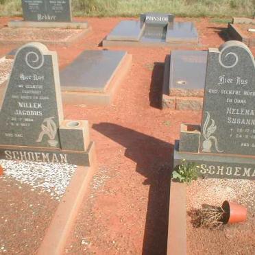 SCHOEMAN Willem Jacobus 1894-1977 &amp; Helena Susanna 1906-1980