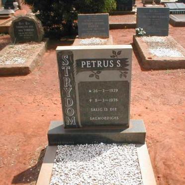 STRYDOM Petrus S. 1929-1976