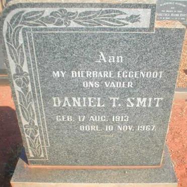 SMIT Daniel T. 1913-1967