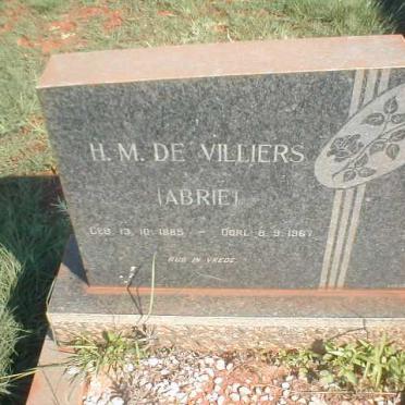 VILLIERS H.M., de 1885-1967