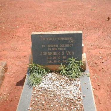 VOS Johannes S. 1916-1963