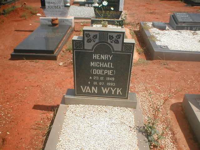 WYK Henry Michael, van 1949 - 1993