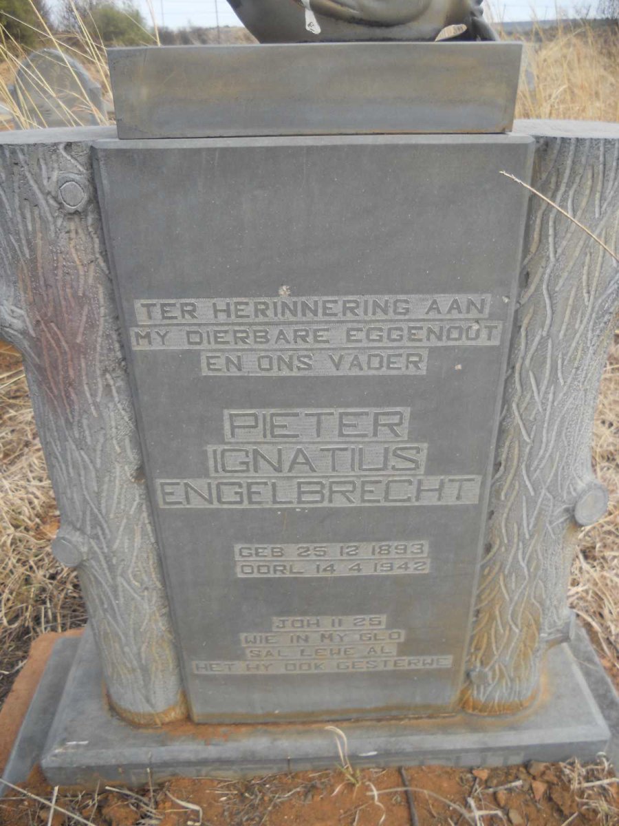 ENGELBRECHT Pieter Ignatius 1893-1942