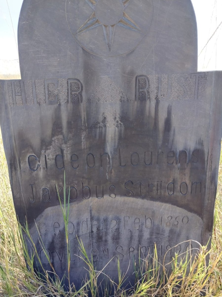 STRIJDOM Gideon Lourens Jakobus 1850-1920_1