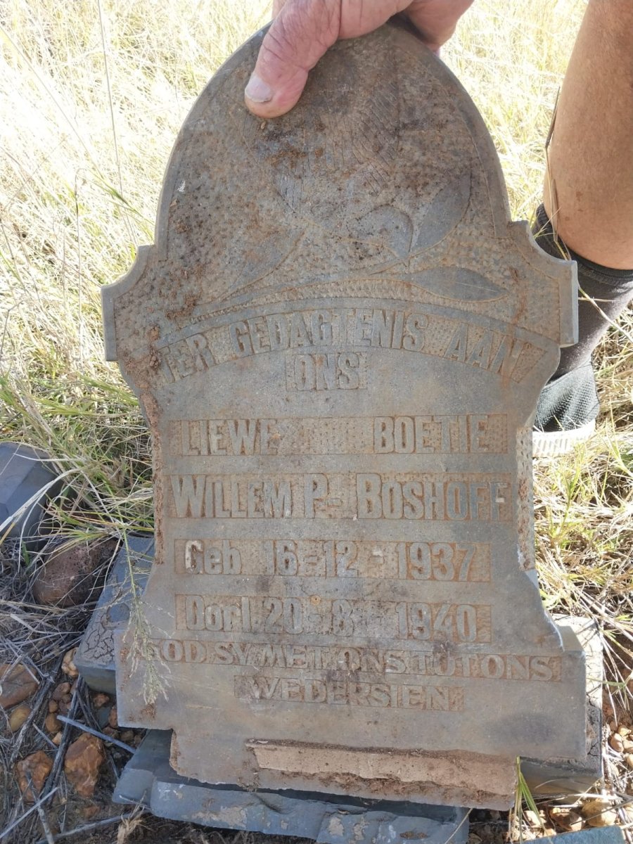 BOSHOFF Willem P. 1937-1940