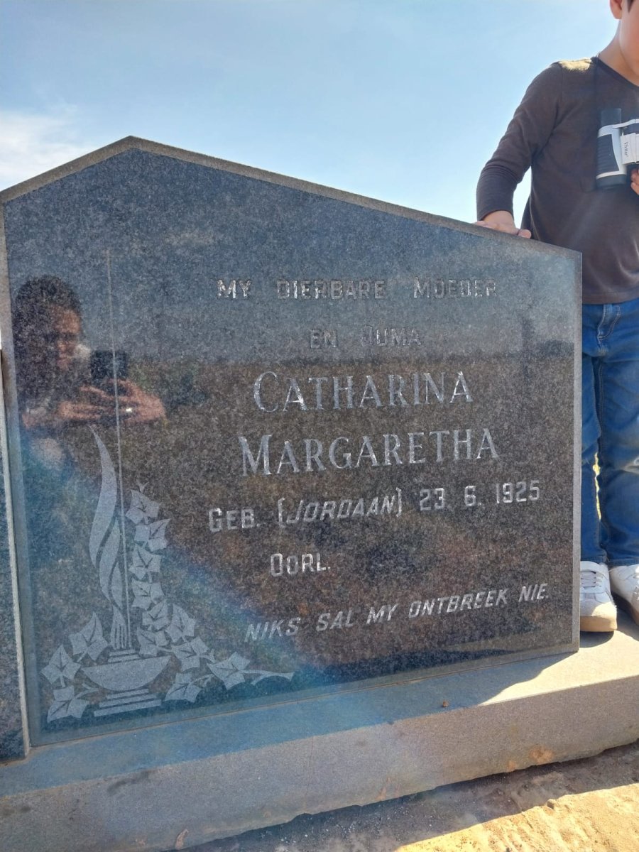 BOSHOFF Catharina Margaretha nee JORDAAN 1925-