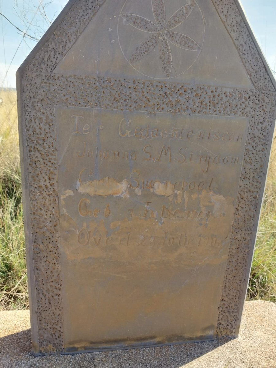 STRYDOM Johanna S.M. nee SWANEPOEL 1841-1911