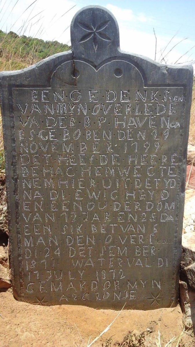 HAVENGA B.P. 1799-1871