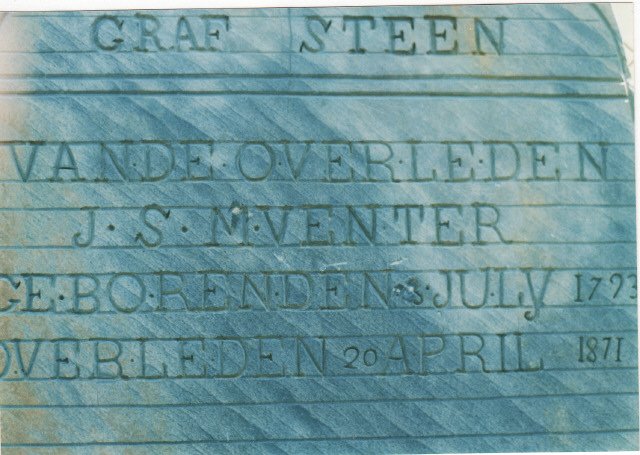 VENTER J.S.M. 1793-1871