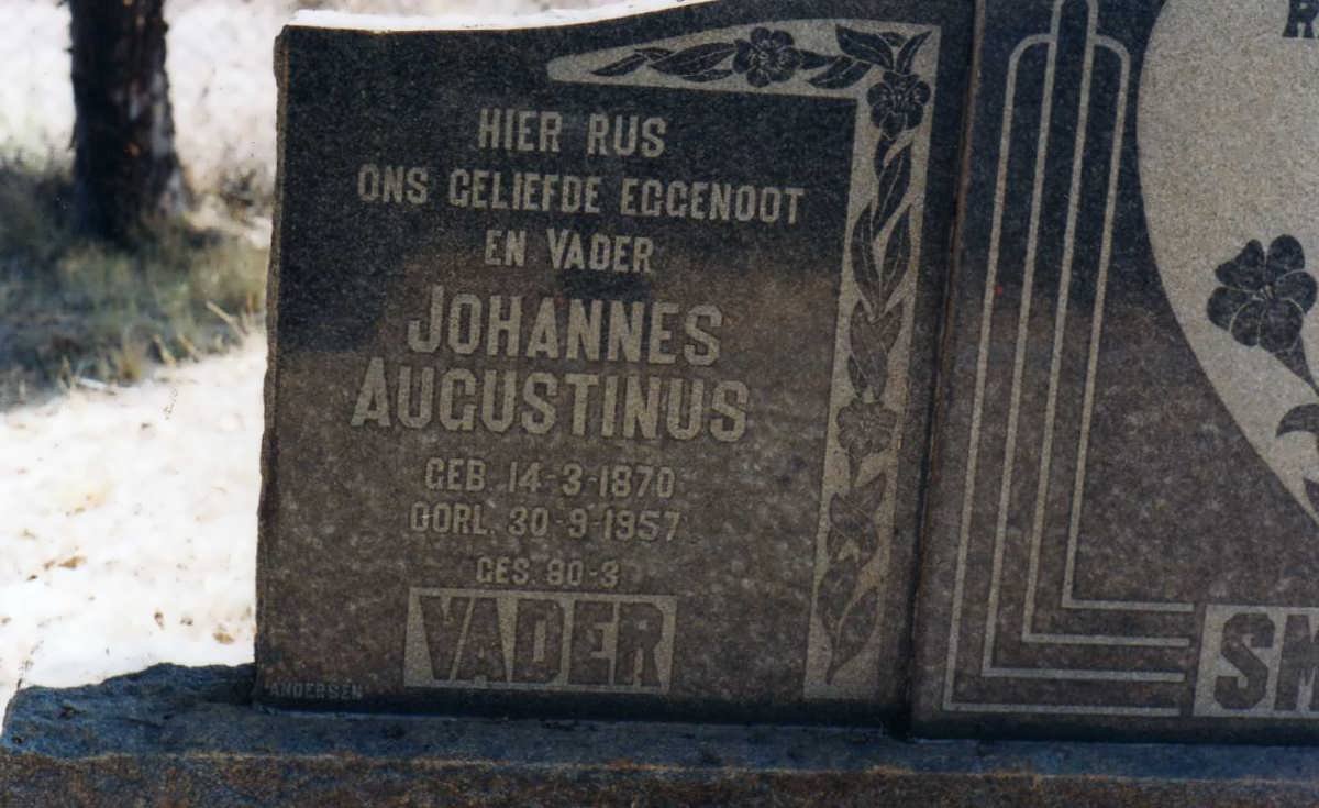 SMUTS Johannes Augustinus 1870-1957