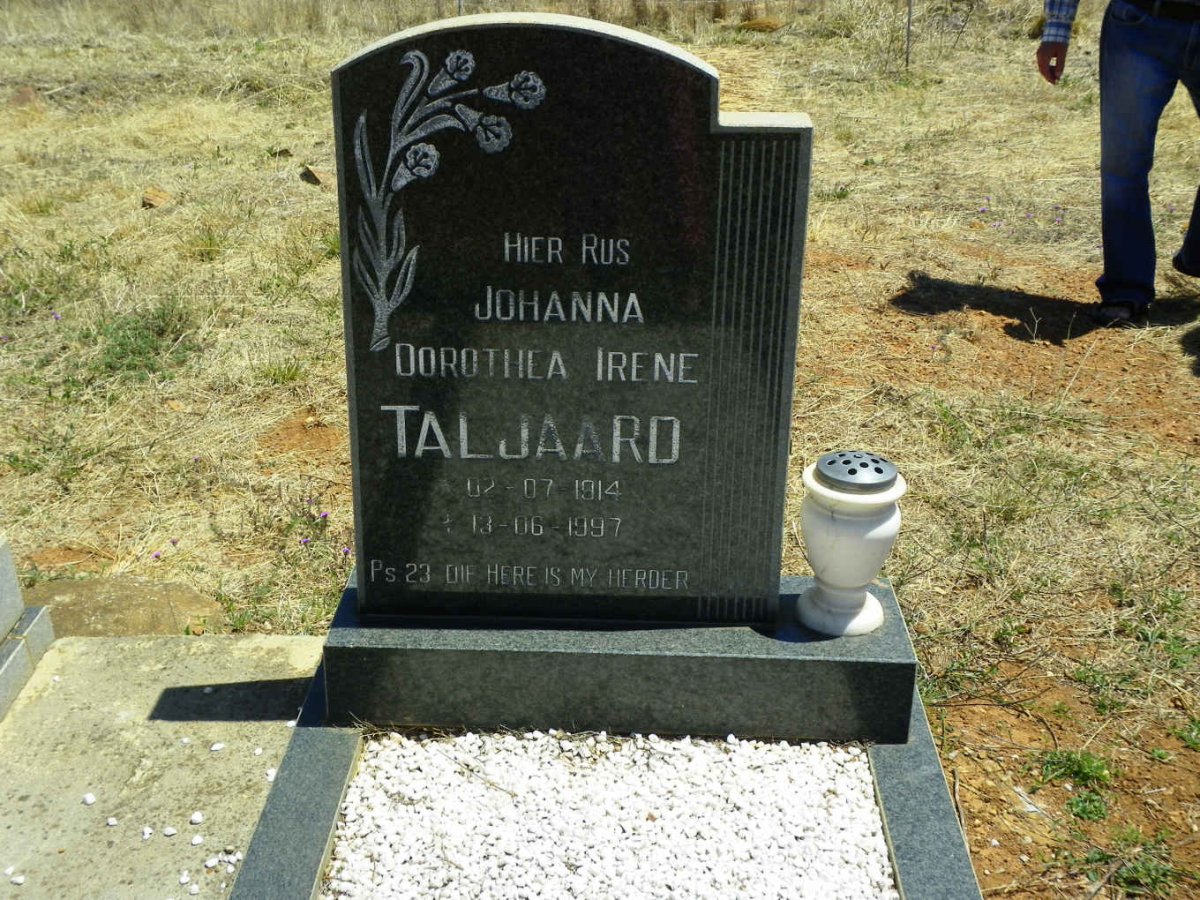 TALJAARD Johanna Dorothea Irene 1914-1997