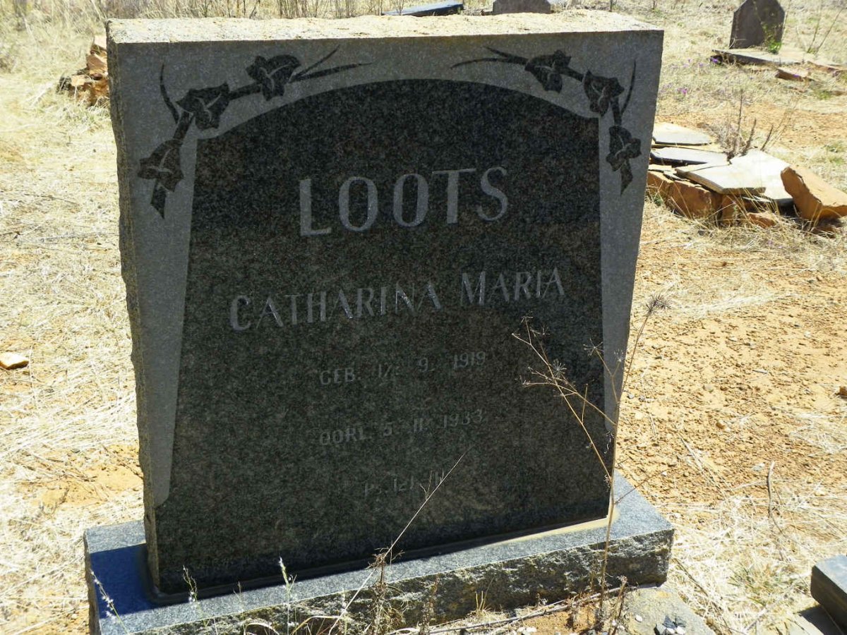 LOOTS Catharina Maria 1919-1933