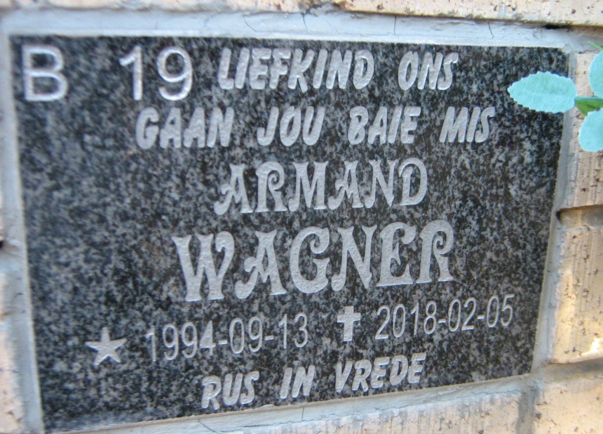 WAGNER Armand 1994-2018