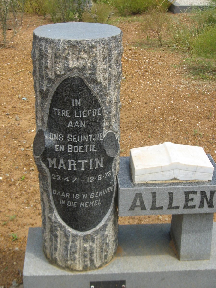 ALLEN Martin 1971-1973