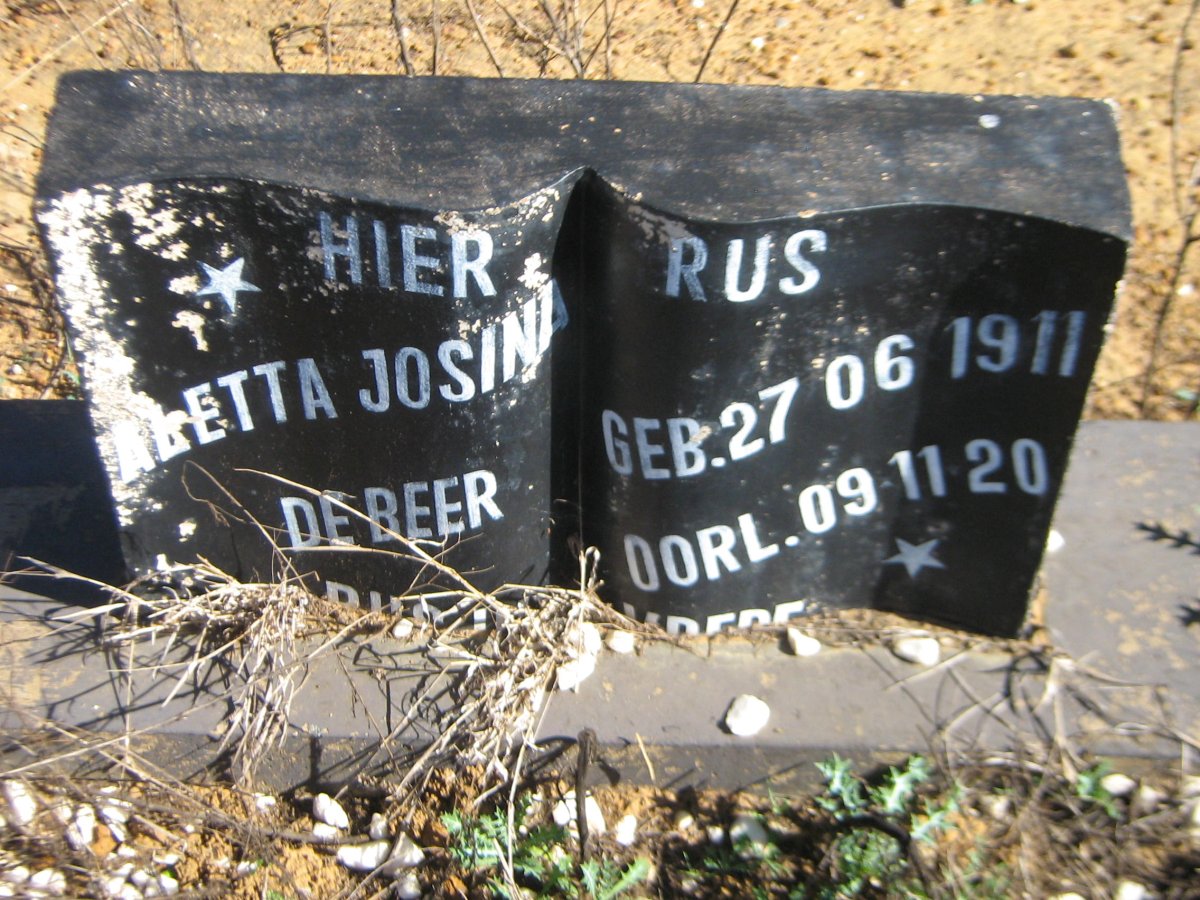 BEER Aletta Josina, de 1911-20??