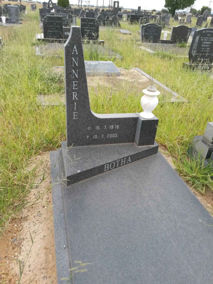BOTHA Annerie 1976-2002