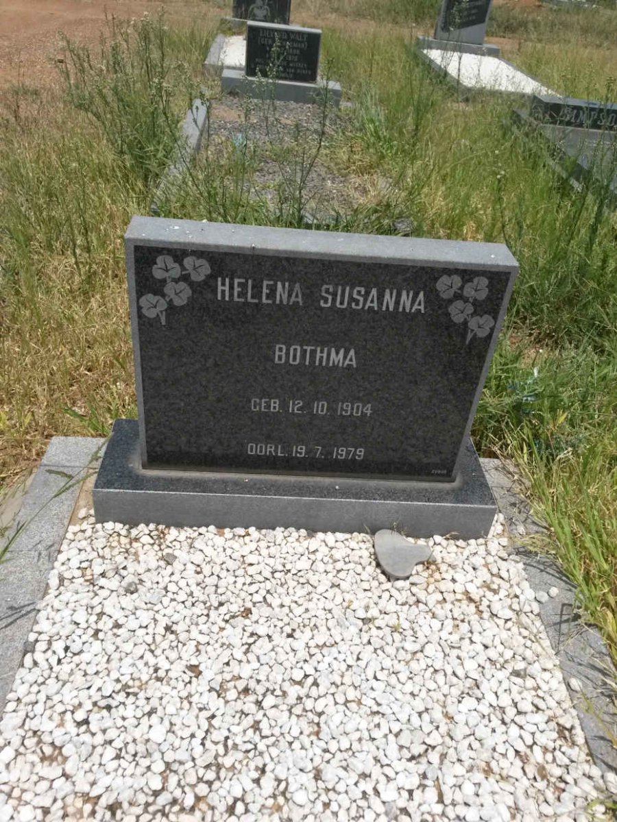 BOTHMA Helena Susanna 1904-1979