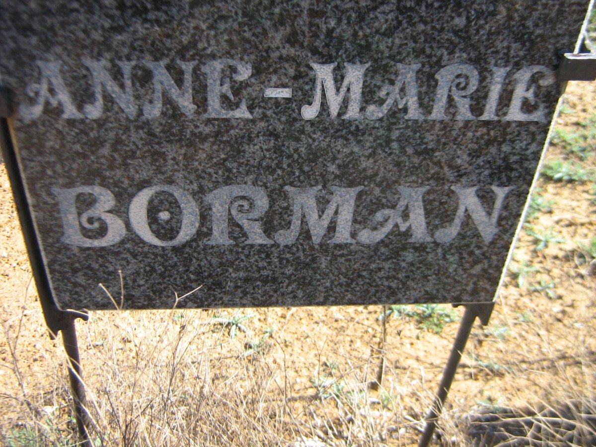 BORMAN Anne-Marie