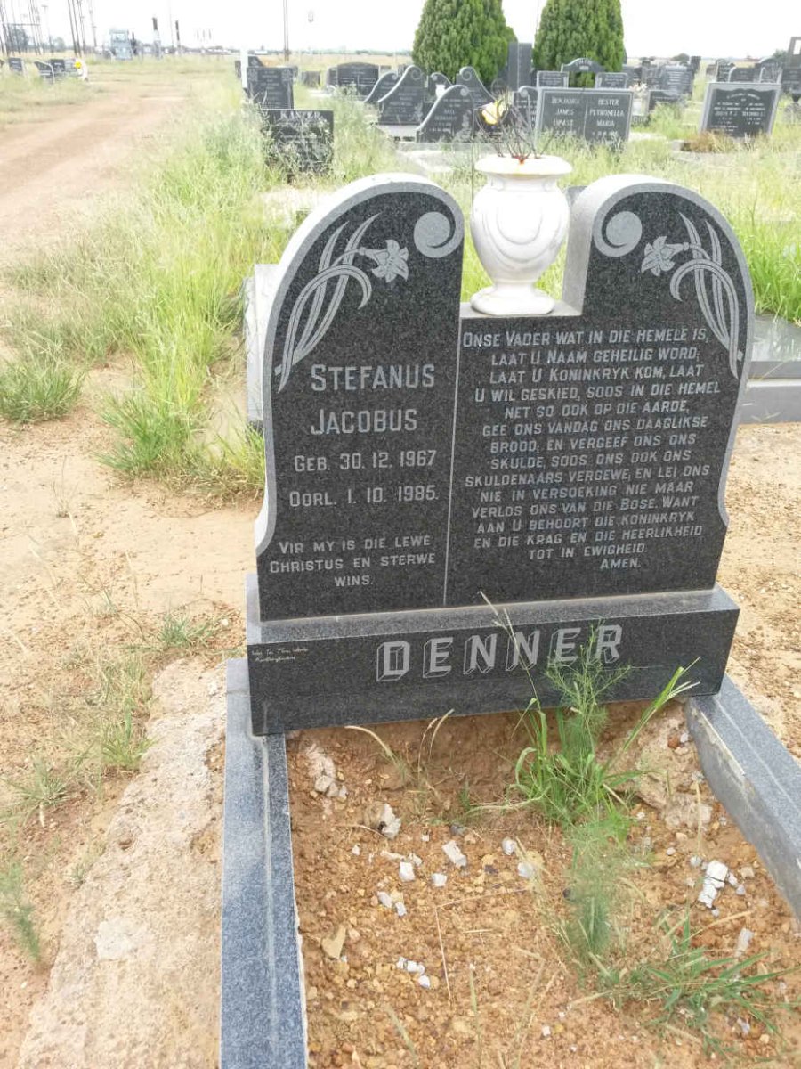 DENNER Stefanus Jacobus 1967-1985