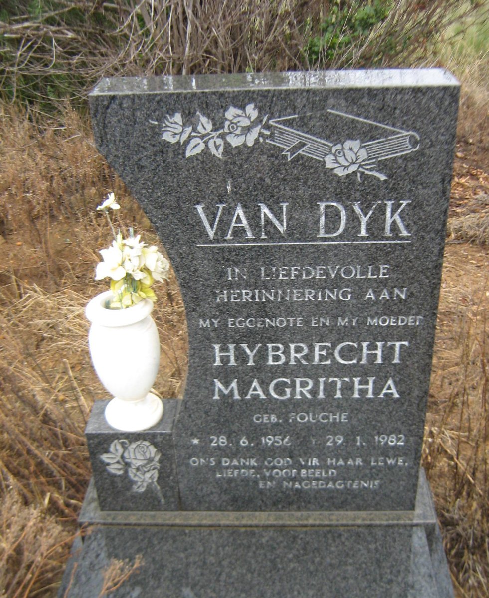 DYK Hybrecht Magritha, van nee FOUCHE 1956-1982