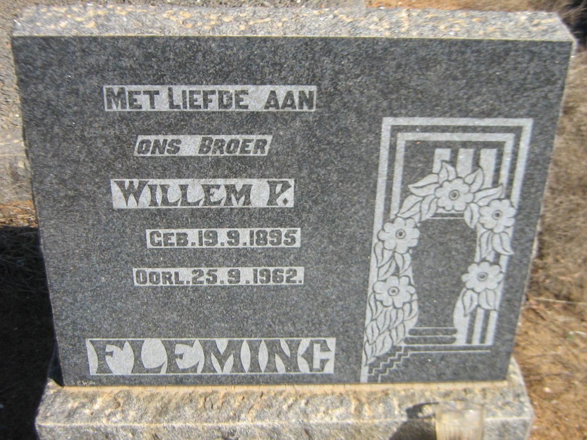 FLEMING Willem P. 1895-1962