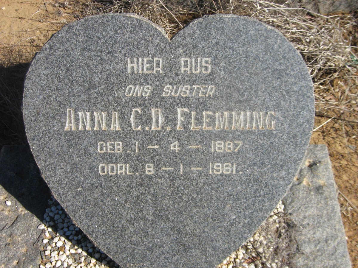 FLEMMING Anna C.D. 1887-1961