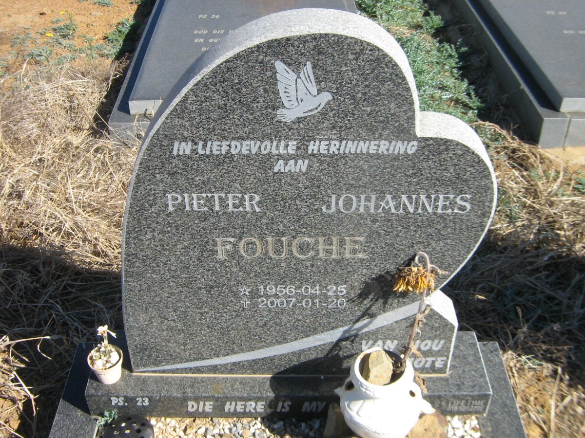 FOUCHE Pieter Johannes 1956-2007