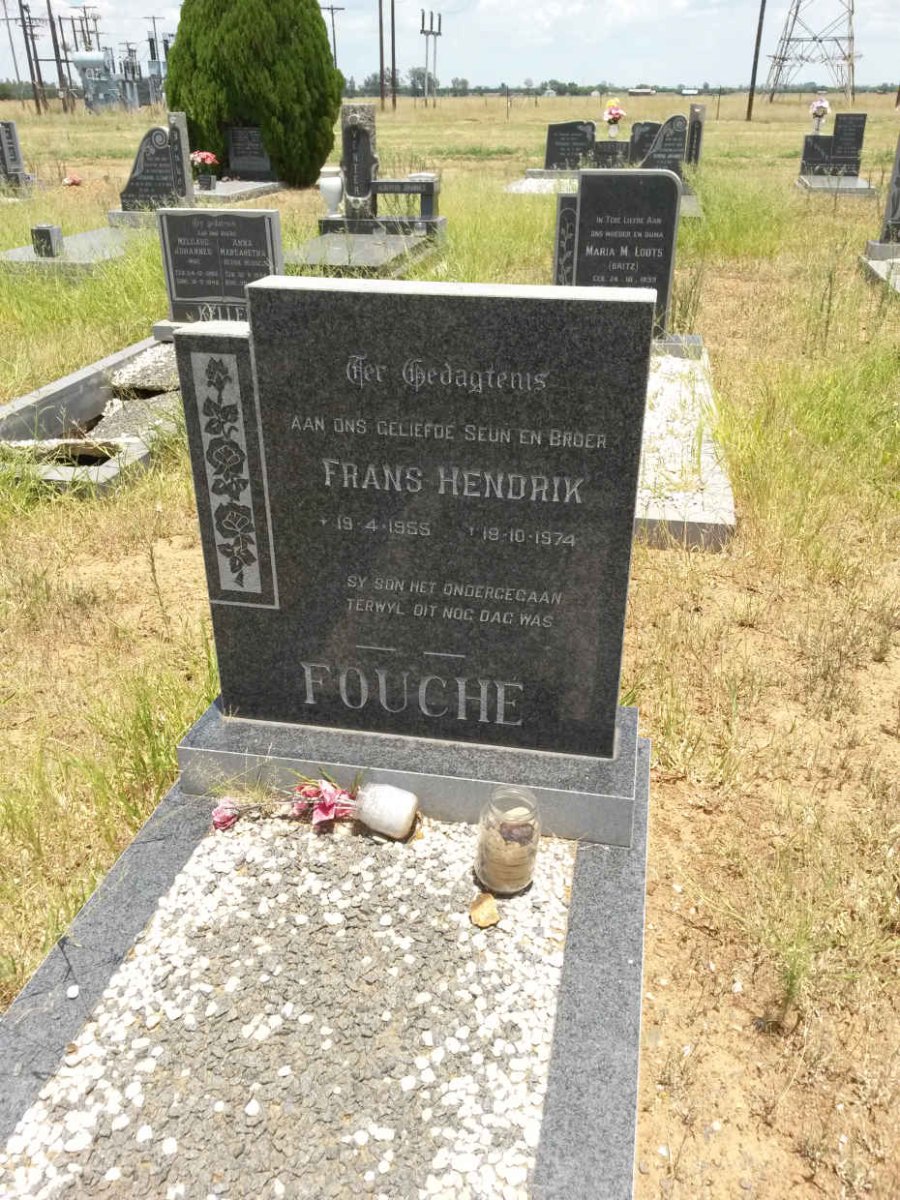 FOUCHE Frans Hendrik 1955-1974