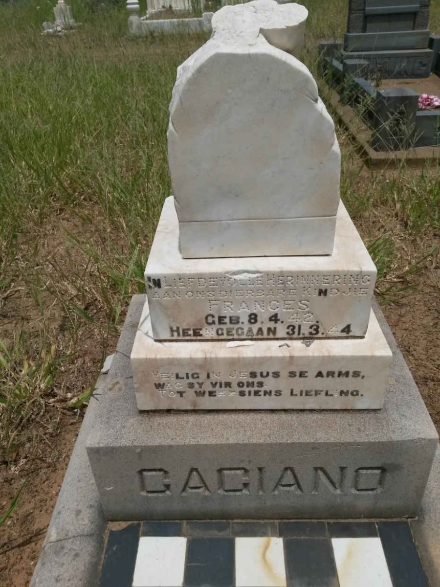 GAGIANO Frances 1942-1944