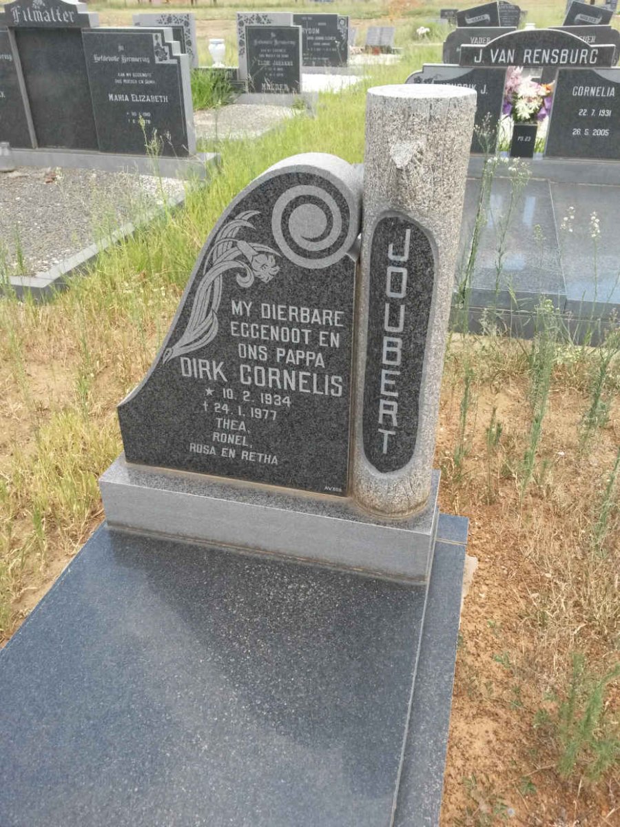 JOUBERT Dirk Cornelis 1934-1977