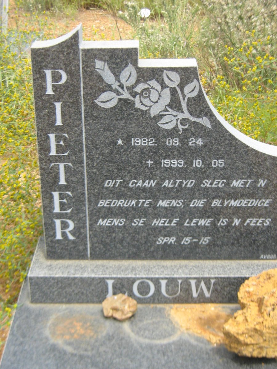 LOUW Pieter 1982-1993