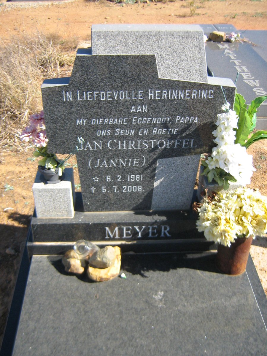 MEYER Jan Christoffel 1981-2008