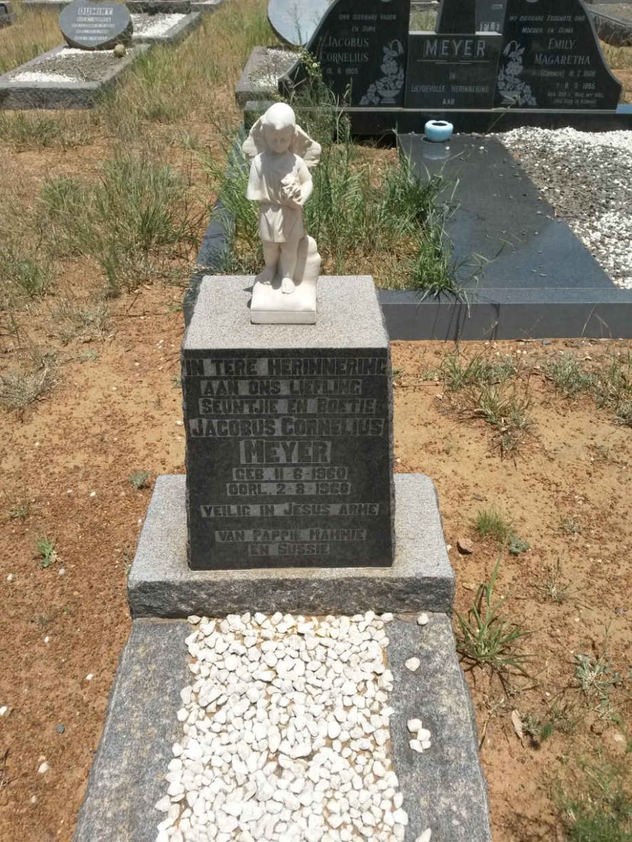 MEYER Jacobus Cornelius 1960-1960