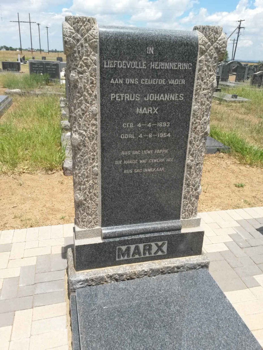 MARX Petrus Johannes 1893-1954