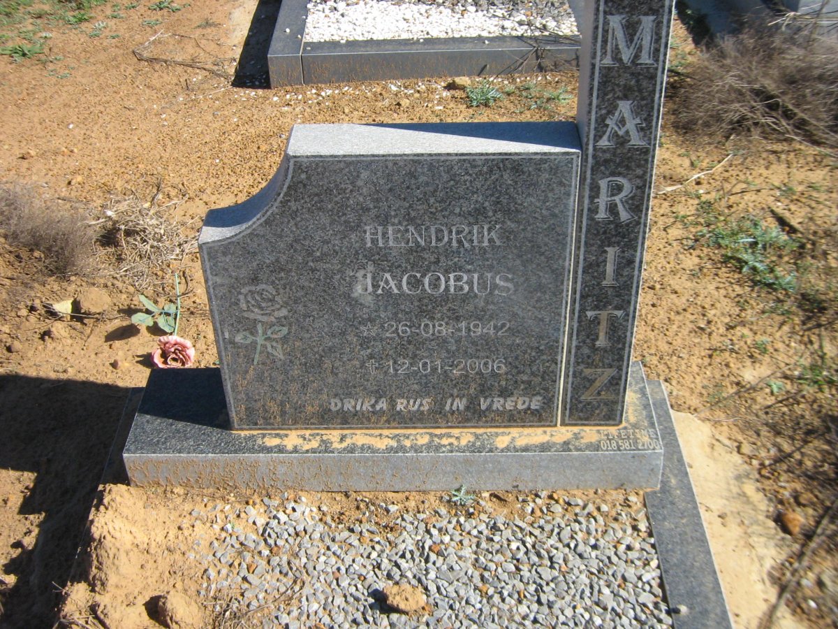MARITZ Hendrik Jacobus 1942-2006