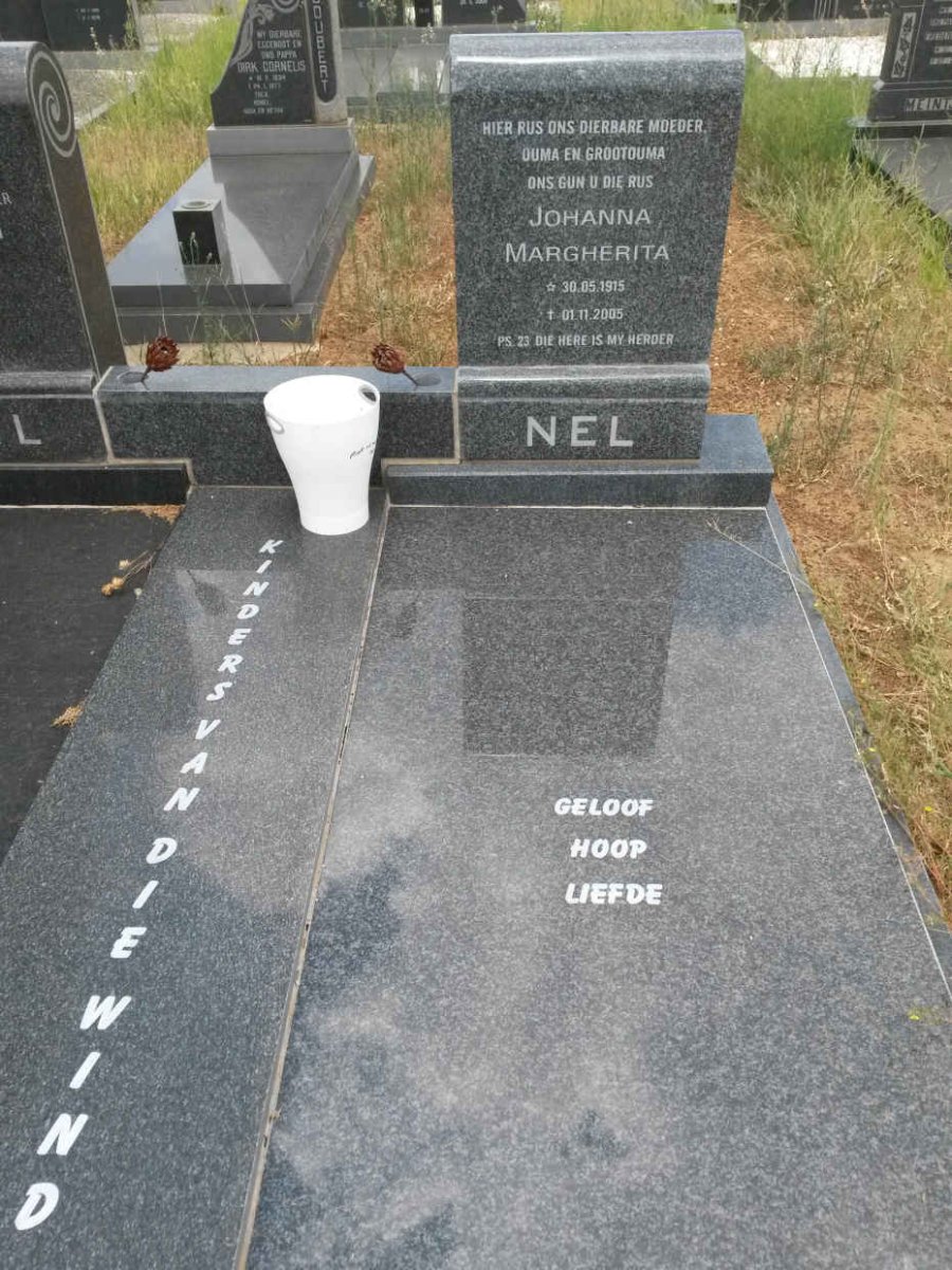 NEL Jacobus Willem 1907-1976 &amp; Johanna Margherita 1915-2005