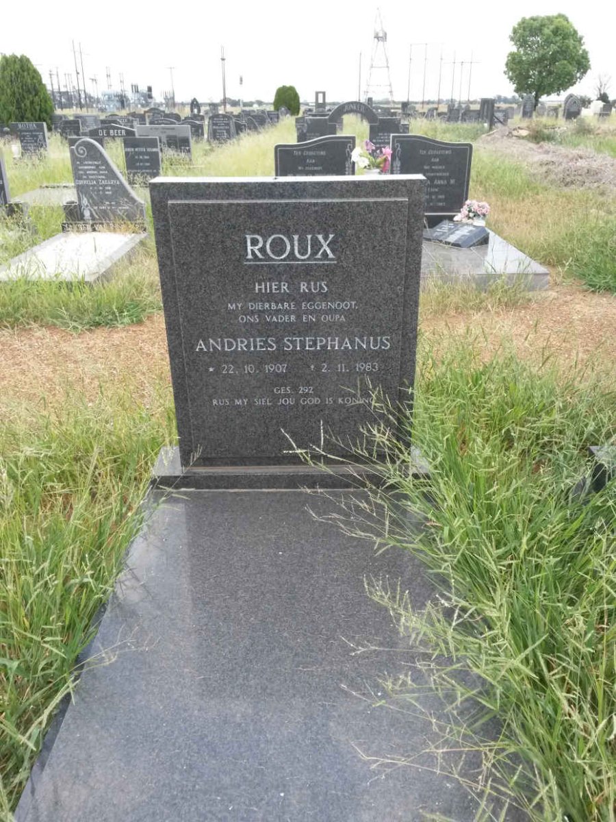 ROUX Andries Stephanus 1907-1983