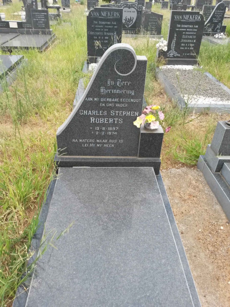 ROBERTS Charles Stephen 1897-1974