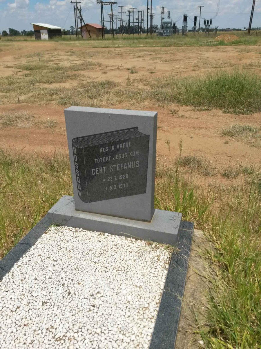 ROSSOUW Gert Stefanus 1920-1975