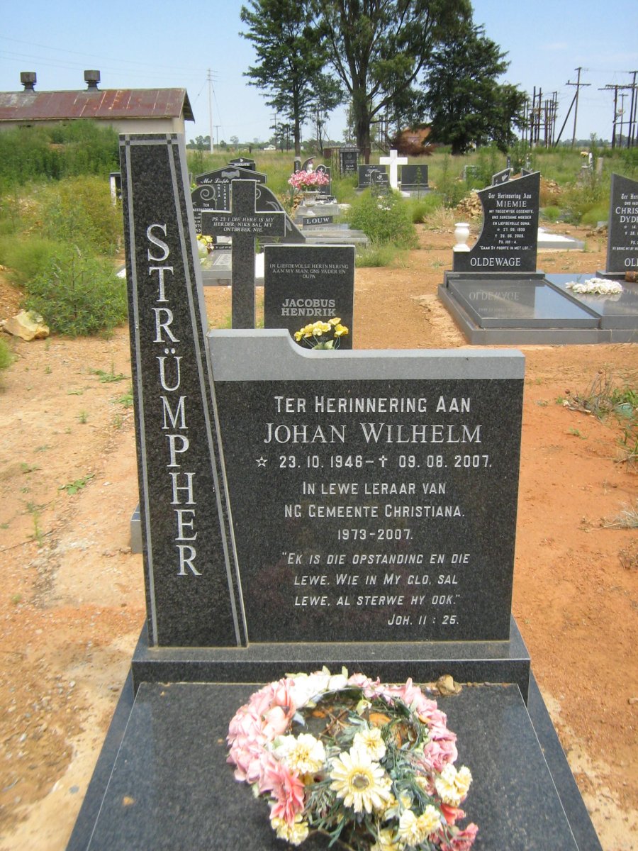 STRUMPHER Johan Wilhelm 1946-2007