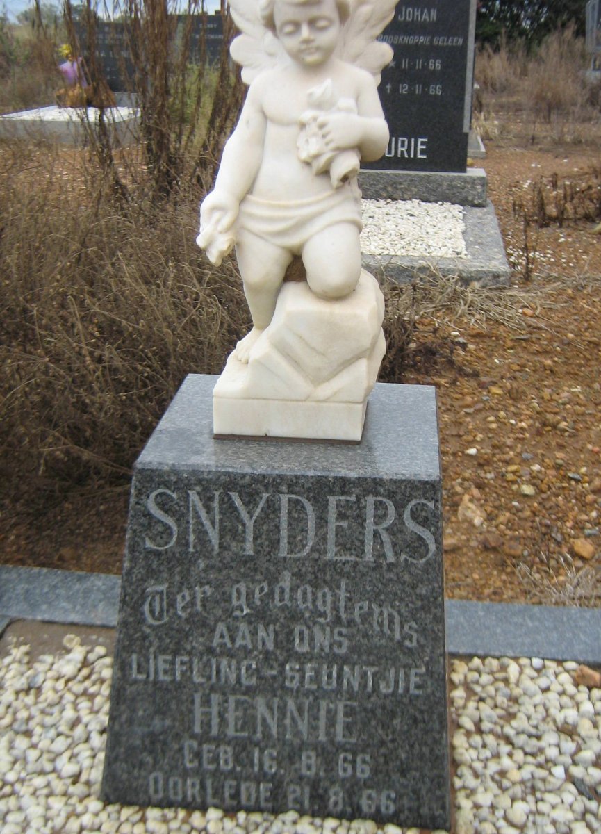 SNYDERS Hennie 1966-1966