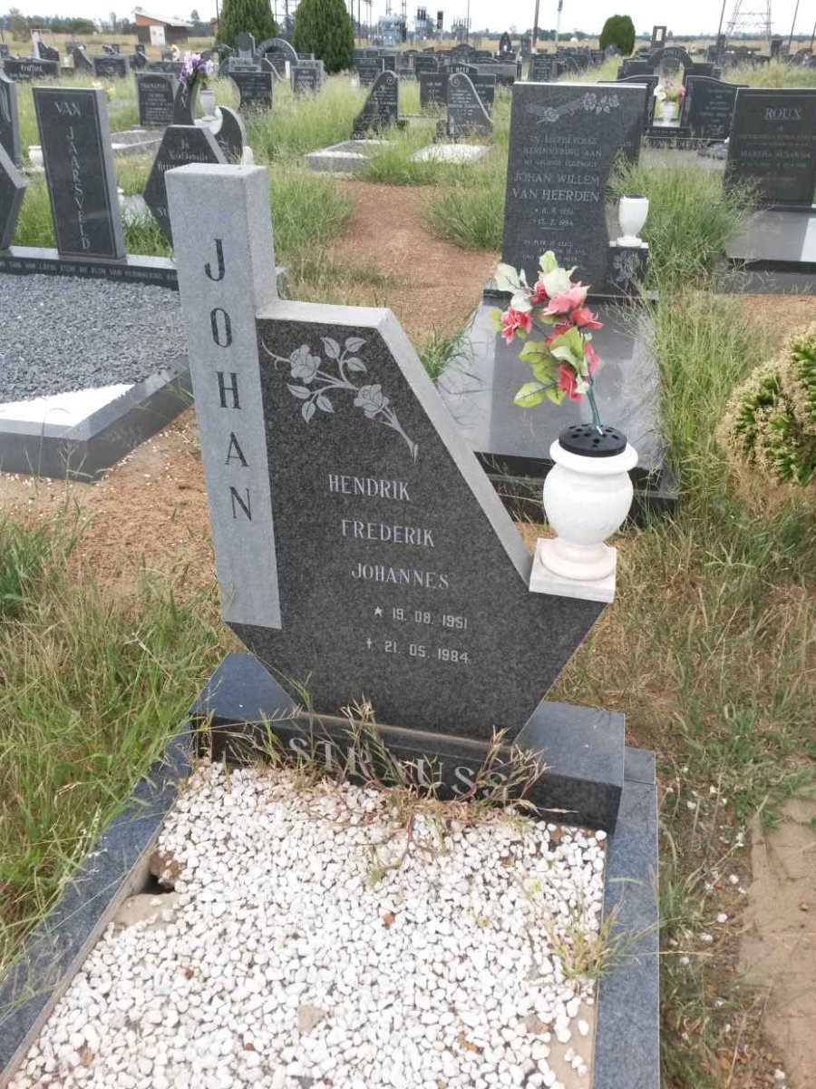 STRAUSS Hendrik Frederik Johannes 1951-1984
