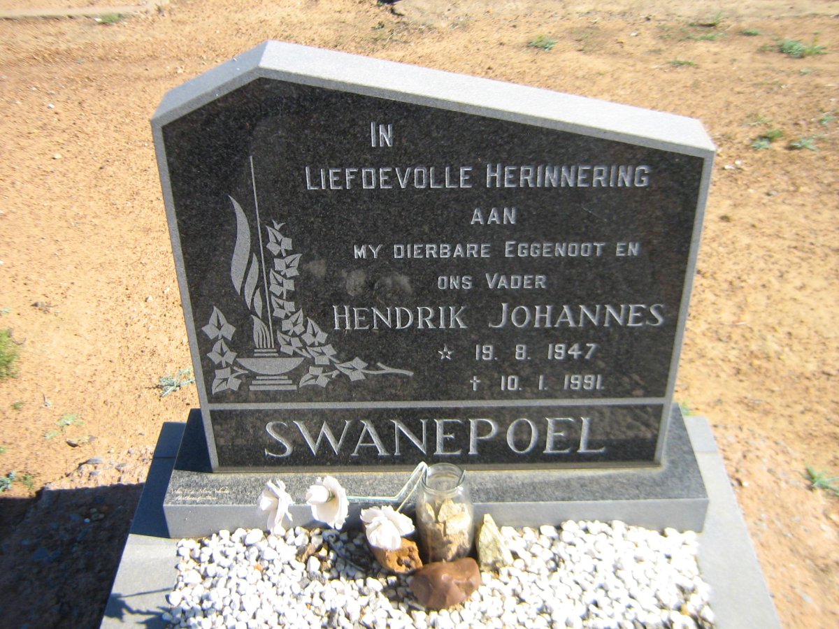 SWANEPOEL Hendrik Johannes 1947-1991