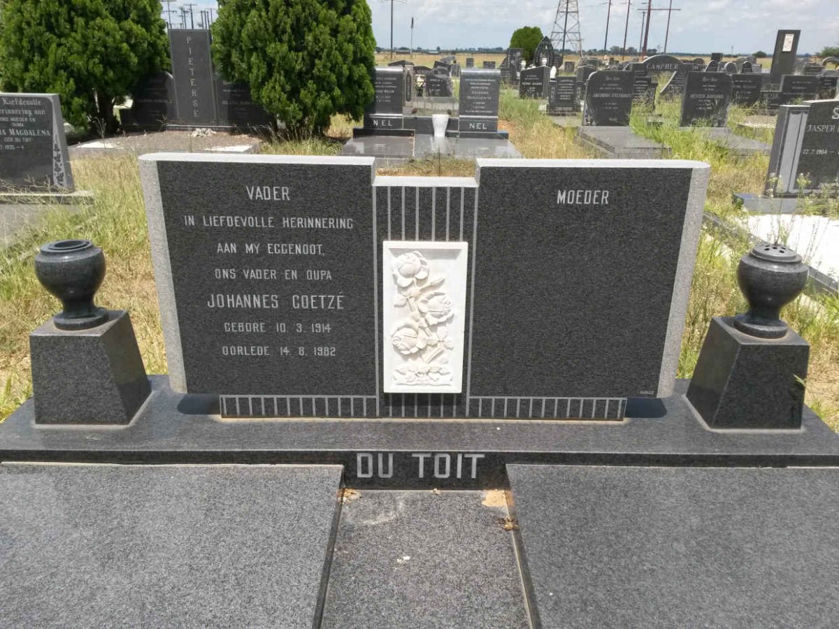 TOIT Johannes Coetzé, du 1914-1982